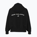 Felpa con cappuccio New Balance Reimagine da donna, nero 2
