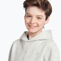 Felpa per bambini New Balance Brush Back Small Logo Hoodie ash heather 5