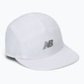 Cappellino con visiera New Balance 6 Panel Performance V 2.0 white