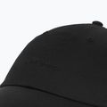 Cappello New Balance a 6 pannelli con logo lineare da donna, nero 3