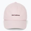Cappello New Balance a 6 pannelli con logo lineare da donna rosesugar 2