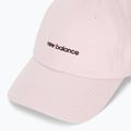 Cappello New Balance a 6 pannelli con logo lineare da donna rosesugar 3