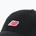 Cappello New Balance 6 Panel Patch Logo nero 3