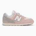 Scarpe New Balance 574 V1 rosa conchiglia 2