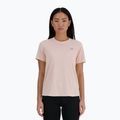 Maglietta New Balance Athletics rosesuga da donna