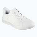 SKECHERS scarpe da uomo Court Break Double Vented bianco 8