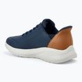 Scarpe da uomo SKECHERS Bobs Squad Chaos Tacco Preferito navy 3