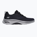 Scarpe da uomo SKECHERS Go Walk Arch Fit 2.0 Temporal nero