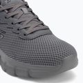 Scarpe SKECHERS Bobs B Flex Chill Edge grigio scuro da uomo 7
