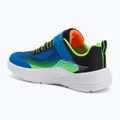 Scarpe da bambino Skechers Microspec Advance blu/lime 3