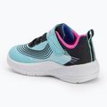 SKECHERS Microspec Advance aqua/viola scarpe per bambini 3