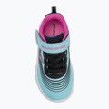 SKECHERS Microspec Advance aqua/viola scarpe per bambini 5