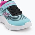 SKECHERS Microspec Advance aqua/viola scarpe per bambini 7