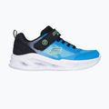 SKECHERS Meteor Lights nero/blu scarpe da bambino