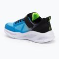 SKECHERS Meteor Lights nero/blu scarpe da bambino 3