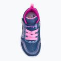 SKECHERS Heart Lights Retro Hearts scarpe per bambini in pelle navy/multi 5