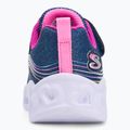 SKECHERS Heart Lights Retro Hearts scarpe per bambini in pelle navy/multi 6