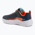 Scarpe da bambino Skechers Microspec Advance navy/arancione 3