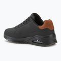 SKECHERS Uno Suited On Air scarpe da uomo nero/castano 3