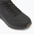 SKECHERS Uno Suited On Air scarpe da uomo nero/castano 7