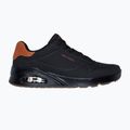 SKECHERS Uno Suited On Air scarpe da uomo nero/castano 9
