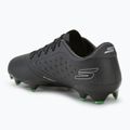 Skechers Razor Academy Gold 1.5 FG nero/argento scarpe da calcio da uomo 3