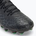 Scarpe da calcio Skechers SKX Academy Gold 1.5 FG nero/argento per uomo 7