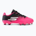 Scarpe da calcio per bambini Skechers Razor Gold 1.5 FG nero/rosa 2