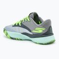 SKECHERS SKX Nexus scarpe da basket da uomo, carbone/verde 3
