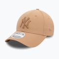 Cappello da baseball da donna New Era Wmns Le 940 Nyyy med beige 2