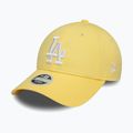 Berretto da baseball da donna New Era Wmns Le 940 La Dodgers giallo pastello 2