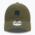 Berretto da baseball New Era Washed 940 Nyy verde med 3