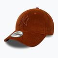 Berretto da baseball New Era Cord 940 Nyyy med brown