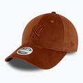 Cappello da baseball New Era Velour Midi 9FORTY New York Yankees marrone da donna 2