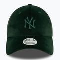 Cappello da baseball New Era Velour Midi 9FORTY New York Yankees verde scuro da donna 3