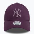 Berretto da baseball New Era Metallic 9FORTY New York Yankees donna viola scuro 3