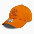 Berretto da baseball New Era League Essential 9FORTY New York Yankees arancione da donna 2