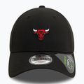 Cappello da baseball New Era Repreve Mini Logo 9FORTY Chicago Bulls nero 3
