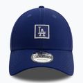 Cappello da baseball New Era Metallic Patch 9FORTY Los Angeles Dodgers blu scuro 3