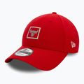 Cappello da baseball New Era Metallic Patch 9FORTY Chicago Bulls rosso 2