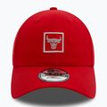 Cappello da baseball New Era Metallic Patch 9FORTY Chicago Bulls rosso 3