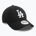 Berretto da baseball New Era Melton Wool 9FORTY Los Angeles Dodgers nero