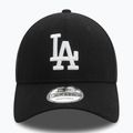 Berretto da baseball New Era Melton Wool 9FORTY Los Angeles Dodgers nero 3