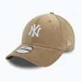 Cappello da baseball New Era Cord 9FORTY New York Yankees beige 2