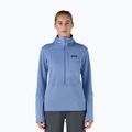 Giacca softshell da donna Patagonia R1 Hybrid Pullover Hoody abbondantemente blu 2