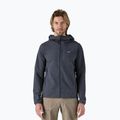 Felpa Patagonia R1 TechFace da uomo blu smolder