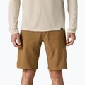 Pantaloncini da uomo Patagonia Terravia Trail 10" marrone coriandolo
