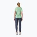 Camicia grafica da donna Patagonia Cap Cool Merino Blend fitz roy loss: verde sciacquato 3