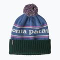 Cappello invernale Patagonia Powder Town park stripe: blu barbagianni