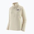 Felpa in pile da donna Patagonia R1 wool white 4